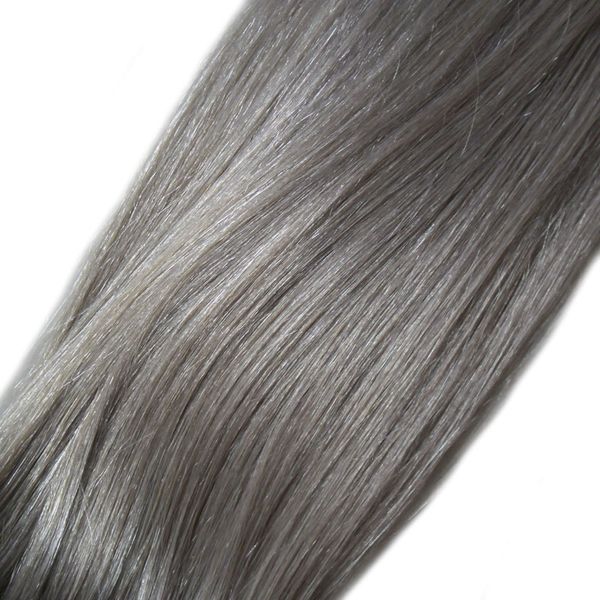 Extensions brésiliennes d'anneau de micro boucle droites cheveux 1g par mèche 100g gramme par paquet Remy Hair