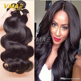 Brasileño Virgin Hair Body Wave 3 Bundles Sin procesar Human Brazilian Hair Weave Bundles Brazilian Body Wave Virgin Hair VMAE Producto OPP