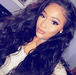 Braziliaanse Virgin Menselijk Haar 150% Density HD Lace Pruiken voor Black Women Body Wave 360 ​​Volle voorzijde Lijmloze Pruik Diva1