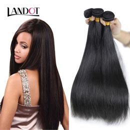 Cheveux vierges brésiliens raides non transformés péruvien indien malaisien cambodgien russe européen Remy cheveux humains tissage faisceaux Natu6509265