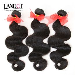 Braziliaans Menselijk Haar Weave Extensions Peruviaanse Maleisische Indiase Cambodjaanse Mongoolse Haar Body Wave 3 Bundels Dyable Grade 8A Beste kwaliteit