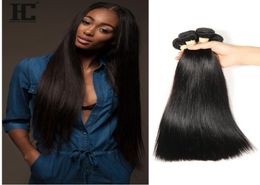 Brésilien Péruvien Indien Malaisien Qualité Brésilienne Vierge Cheveux Raides Cheveux Brésiliens Weave Bundles Pleine Tête Rosa Brazi7440965