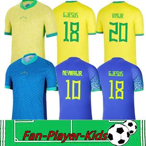 Brazils 2024 Copa America Cup Soccer Jerseys Camiseta de Futbol Paqueta Raphinha Football Shirt Maillot Marquinhos Vini Jr Brasil Richarlison Men Kids Woman Neymar