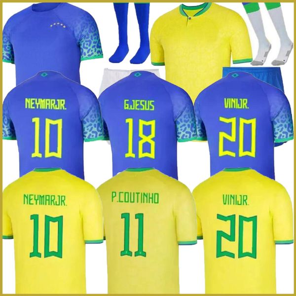 BRASIL Neymar22 23 camisetas de fútbol Camiseta de futbol PAQUETA RAPHINHA camiseta de fútbol maillots MARQUINHOS VINI JR brasil RICHARLISON HOMBRES NIÑOS MUJER NEYMAR dg30