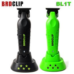 BRDCLIP BL1T Green Professional Tallado Gradiente de cabello Termer Barber Barber Clipper con máquina de cortar cargador