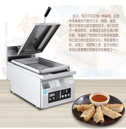 Broodmakers 110V/ 220 Voltage Elektrische automatische Dumpling Gyoza Frying Machine/ Cooker voor VS.