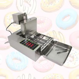 Broodmakers 2200W elektrische verwarming kleine automatische donut machine commercieel maken