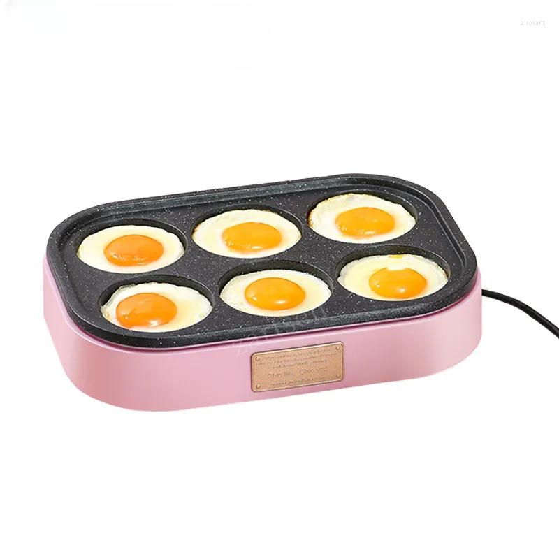 Brödtillverkare 220V Electric Rostad Egg Hamburger Machine Red Beans Cake Pie Teppanyaki Grill Pancake Crepe Maker Steak Omelette Stekpanna