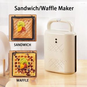 Makers à pain 600W Waffle Makersandwich Makerbreakfast Makerstereo Surround Heating Home Multifonctional Toaster Small Appliances