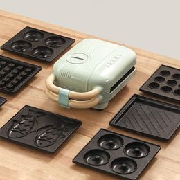 Broodmakers 650W elektrische sandwich maker waffle machine broodrooster bakker ontbijt takoyaki pancake donuts sandwichera 220v