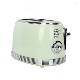 Machines à pain 800W grille-pain électrique domestique en acier inoxydable fabricant 2 tranches automatique Sandwich petit déjeuner Machine Toast four Grill 220V