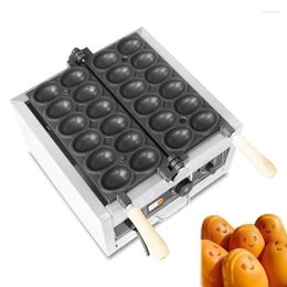 Machines à pain commerciales 12 pièces sourire oeuf forme bouffée gaufrier fabricant électrique Machine cuisson Eggettes