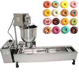 Broodmakers commerciële elektrische volledig automatische single row donut frituurmachine 220V/110V keuken kookapparaat