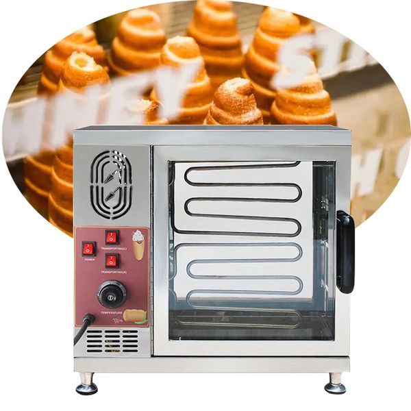 Machines à pain Commercial électrique chaleur hongroise cheminée rouleau grille-pain gâteau rouleau four four à pain crème glacée Bagels fabricant 3000W