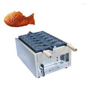 Broodbakmachines Commerciële Non-stick 6 Stuks Open Mond Ijsje Taiyaki Maker Visvorm Wafel Maken Hine 220V / 110V Drop Delivery Dhcfs