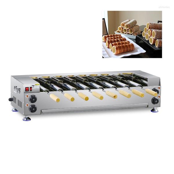 Machines à pain Cheminée électrique Cake Maker Baker Rolls Roast Machine Ice Cream Waffle