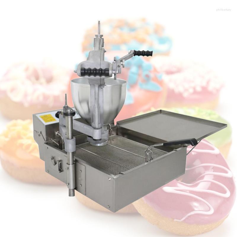 Ekmek üreticileri el yapımı top şekli çörek makine manuel yuvarlak çörekleri kızartma Phil22