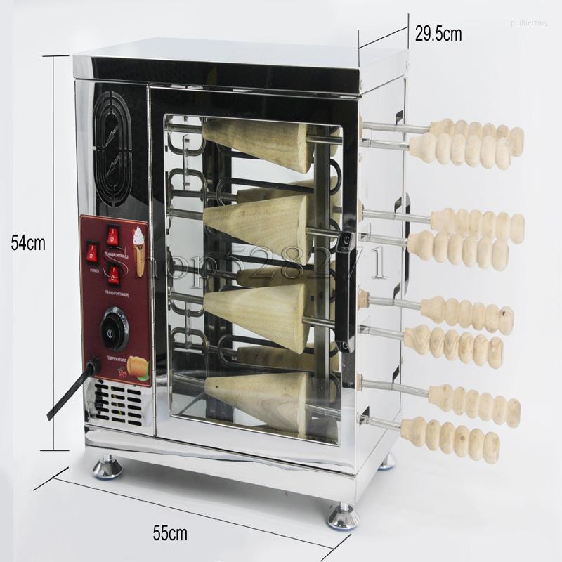 Fabricantes de pão de chaminé húngaro bolo forno ou comercial automática de rolos elétricos automáticos