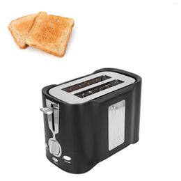 Broodmakers maker 800W eenvoudige mini broodrooster dikke brede slot 2 plakjes ontbijtmachine us 120v