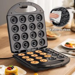 Fabricantes de pan Maquina de Pao Eletrica Sandwichera multifuncional Tostadora Desayuno Donut Machine