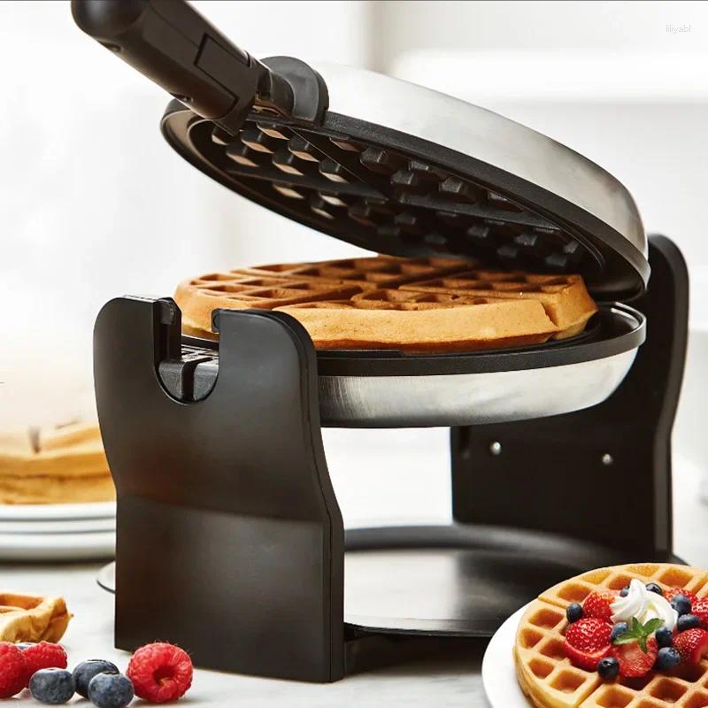 Producenci chleba Mivanos Flip Waffle Maker Muffin Rotating Home wielofunkcyjny śniadanie 220V