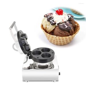 Fabricantes de pan, equipo de aperitivos para restaurante, máquina automática comercial para hacer gofres belgas, venta de tazas, máquina eléctrica para hacer conos de helado