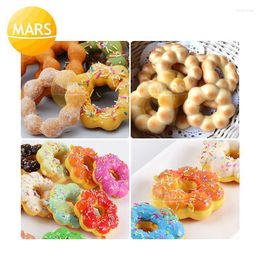 Machines à pain En Acier Inoxydable Gaufre Donut Donut Maker Antiadhésif Fleur Forme Pan Moule Commercial Phil22