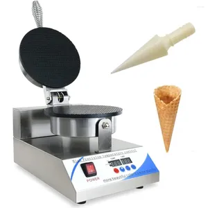 Machines à pain Yooyist Machine à cône de crème glacée Machine à gaufres en acier inoxydable Rouleau de revêtement antiadhésif avec affichage numérique
