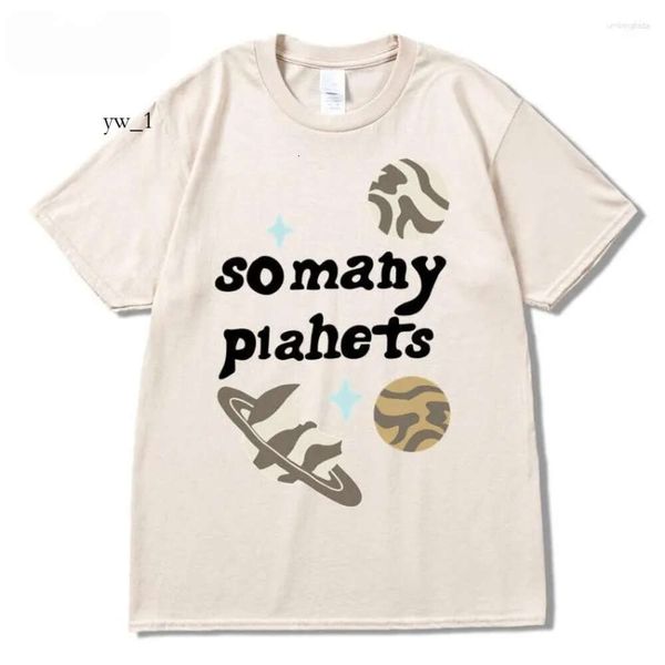 Break Planet Shirts Camisetas para hombre, camiseta con muchos planetas del mercado de planetas rotos, ropa de calle Harajuku de talla grande, camisetas holgadas de algodón de manga corta para verano 4642