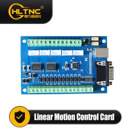 Carte de rupture CNC USB Mach3 5axis Controller Carte Support Stepper and Servo Motor 100KHz avec USB Cable MPG Interface