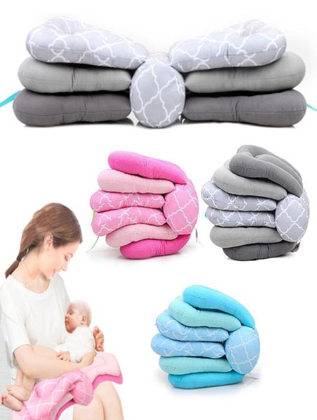 Almohada para lactancia materna, cojín de apoyo para maternidad para bebé, accesorios ajustables en capas multifunción para recién nacidos LJ4377407