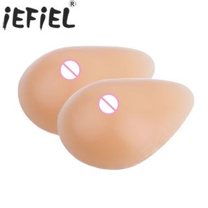 Forme mammaire 2pcs Nude Soft Silicone Waterdrop en forme de fausse prothèse de mastectomie plaque de poit