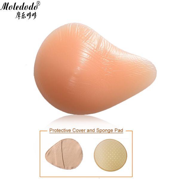 Forma de seno Forma de seno de silicona artificial Prótesis de pechos falsos realistas para transgénero Transexual Mastectomía Mujeres Crossdresser D40 230920