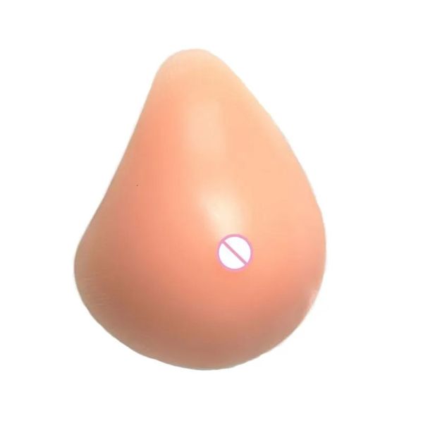 Forma de seno Forma de seno de silicona artificial 600 g Pechos falsos realistas Prótesis en espiral para mujeres transgénero Mastectomía transexual 231121