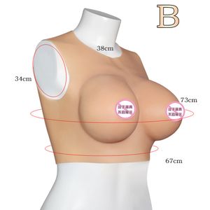 Formulaire mammaire B Coupe réaliste Silicone Small Formes Faux seins Tits Shemale Transgender Sissy Crossdress Plate de parallèle Cosplay 230811