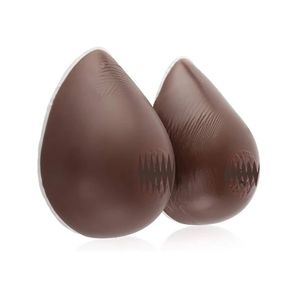 Forme mammaire en Silicone noir forme de faux seins foncés pour mastectomie transgenre prothèse de mastectomie féminine 231121