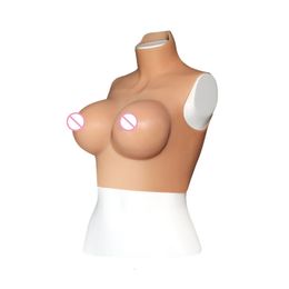 Forma de mama Crossdresser Tetas de silicona delgadas Cosplay Cosplay femenino Transgénero mariquita Mastectomía Drag Queen para hombres Gay 230811