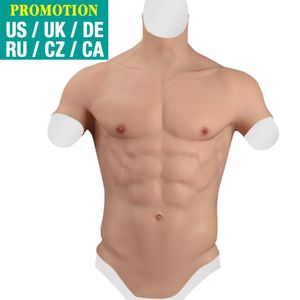 Forme mammaire Dokier Faux Poitrine Muscle Homme Costume Doux Silicone Hommes Simulation Artificielle Muscles Cosplay Réaliste Simulation Muscle Man 230724