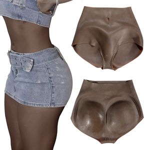 Forma de seno Cintura alta Mujer Silicona Nalgas grandes Levantamiento Pantalones acolchados Natural Fack Full Booty Shapewear Súper suave para mujer 230921