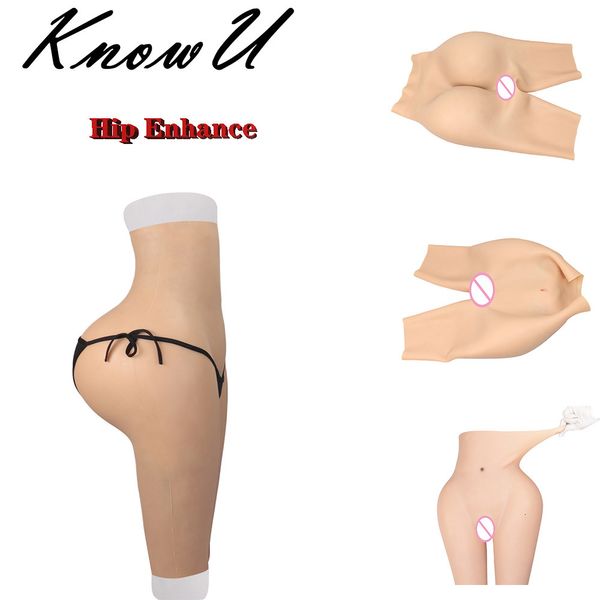 Forme de poitrine KnowU Pantalon en silicone cosplay réaliste avec faux vagin Améliorer la hanche et l'entrejambe pour Crossdresser Sissy Drag Queen 230616