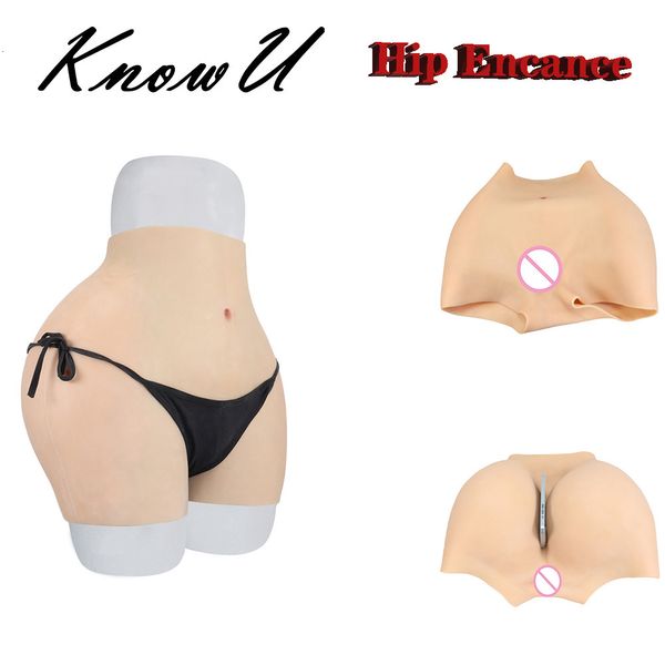 Forme de sein KnowU pantalon en silicone avec faux vagin hanche améliorer 4.8cm Costumes de Cosplay pour Crossdresser transgenre 230616