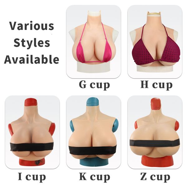 Forme mammaire Mtf Crossdressing Big K Cup Faux Seins Costume Drag Queen Silicone Z Cup Formes mammaires Costume Transgenre Shemale Vêtements 230915