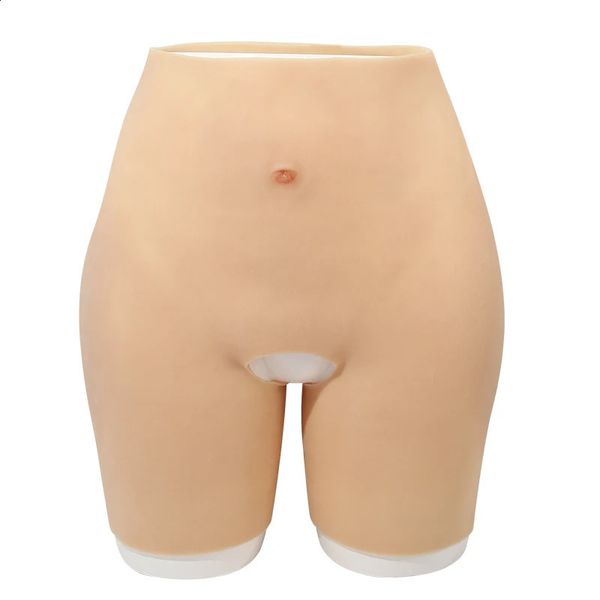 Forma de seno ONEFENG Silicona Sexy Nalgas Realce Pantalones de cadera de silicona para mujeres Pantalones de turno abierto Nalgas completas Cosplay 231115