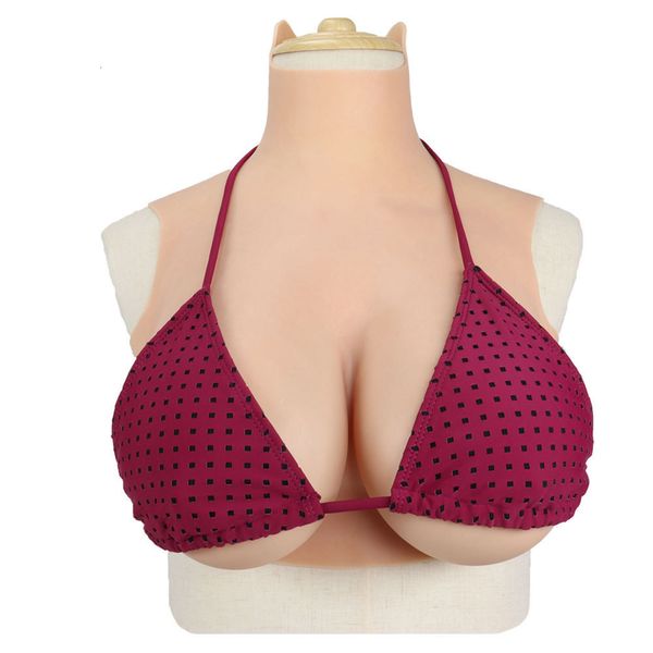 Forme de sein seins réalistes Silicone Tits artificiels Énorme poitrine faux simulé pour le croisement Shemale Prothesis Women Men Adult Toy 230811