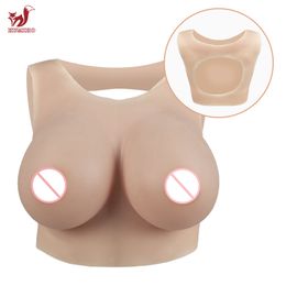 Forme mammaire Réaliste Formes Mammaires En Silicone Kumiho Col Rond Creux Drag Queen Faux Seins Transgenre Cosplay Faux Formes Mammaires En Silicone 230701