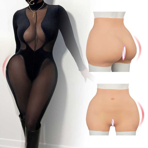 Formulaire de poitrine Silicon Birns et hanches Pantalon Enhancer Fake Big Bum and Hips Pads Artificial Woman Shaper Wear sous-vêtements 230811