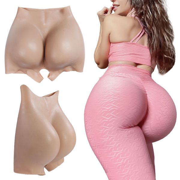 Forme de sein Silicone Sexy Faux Gros Culs et Hanches Shapewear Réaliste Amélioration des Fesses Culotte Rembourrée pour Femme Full Booty Cosplay 230626