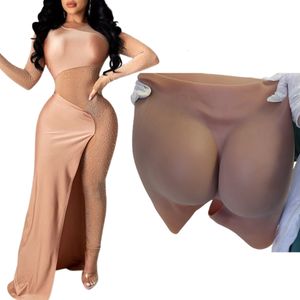 Forme de sein Femme Bubble Butt Shapers Faux Silicone Grosses Hanches Et Fesses Rembourrage Culotte Shapewear Bum Rehaussant Augmentation Pantalon 230626