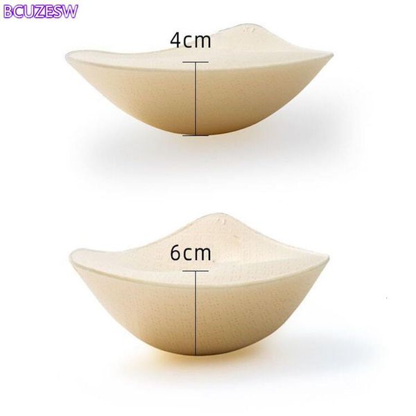 Almohadillas para el pecho, 2 uds., almohadillas gruesas de látex para sujetador, realzador de pecho, relleno de sujetador extraíble, copas para traje de baño, Bikini, relleno 230517