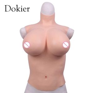 Coussinet de poitrine Dokier Silicone formes mammaires faux seins pour crossdresser Drag Queen Sissy transgenre Cosplay Enhancer mâle à femelle Ladyboy 240330